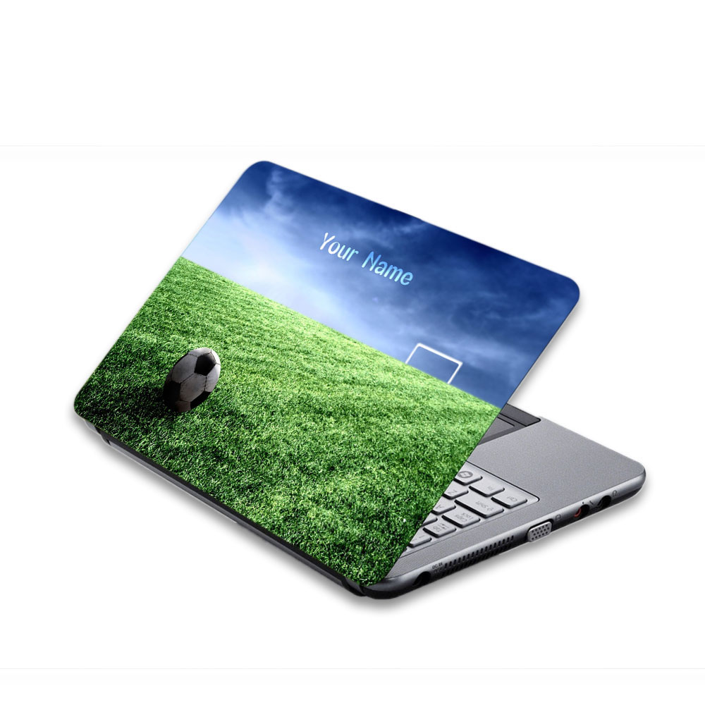 Orka Digital Printed Personalized Football Ground Laptop Sticker Fits For All Models 13,14,15,15.4,15.6,16,17 Inches Etc.    