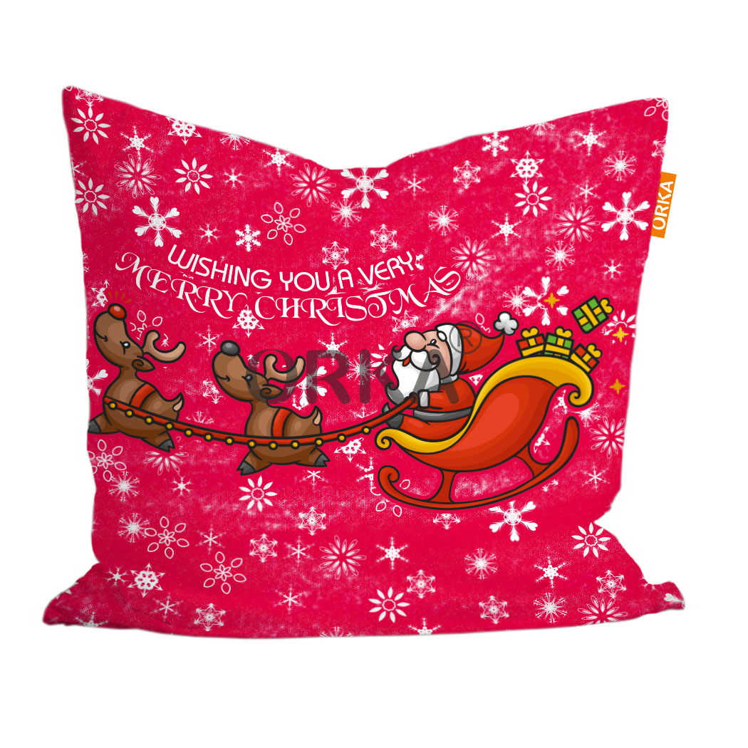 ORKA Digital Printed Christmas Cushion  35  