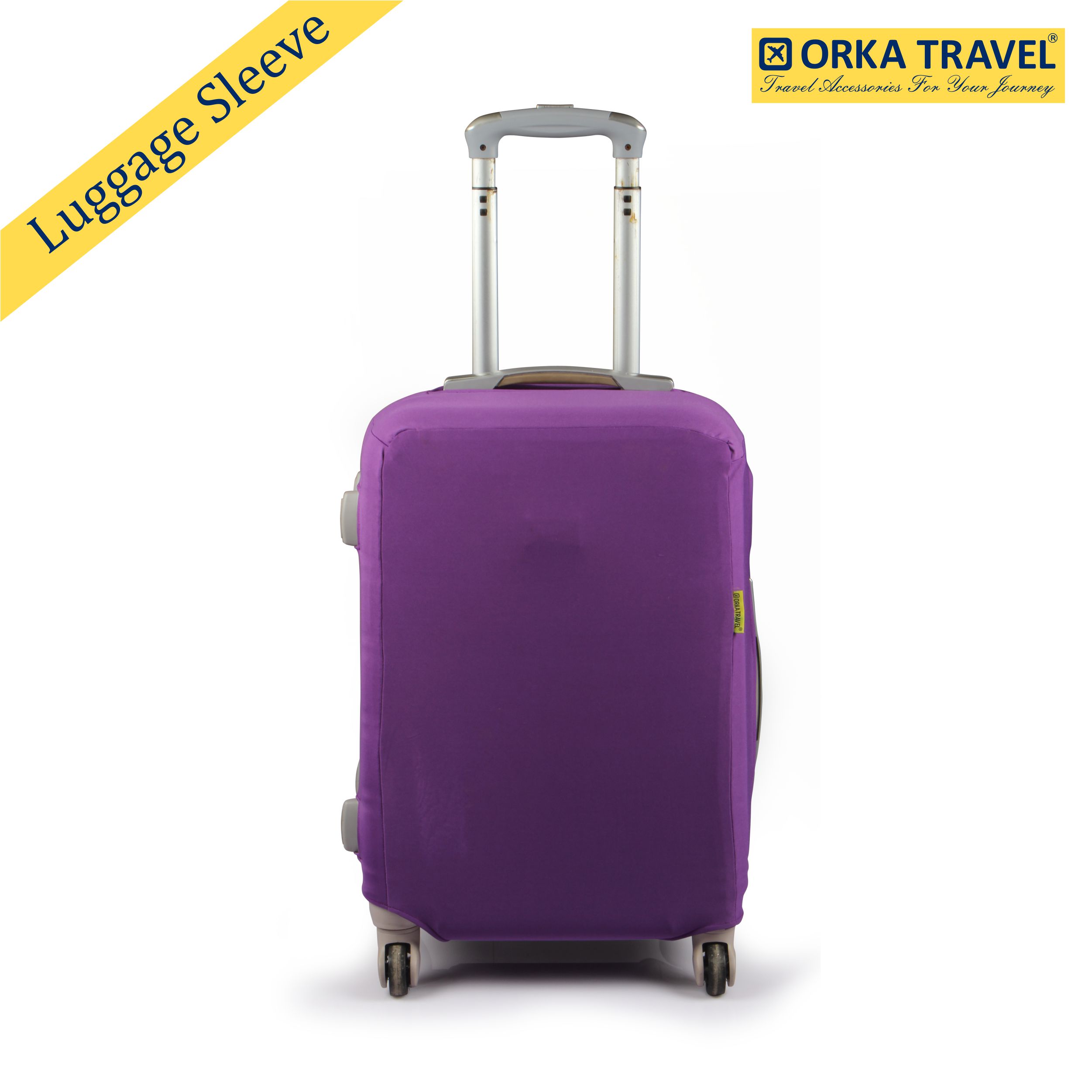 Orka Travel Luggage Cover Purple
