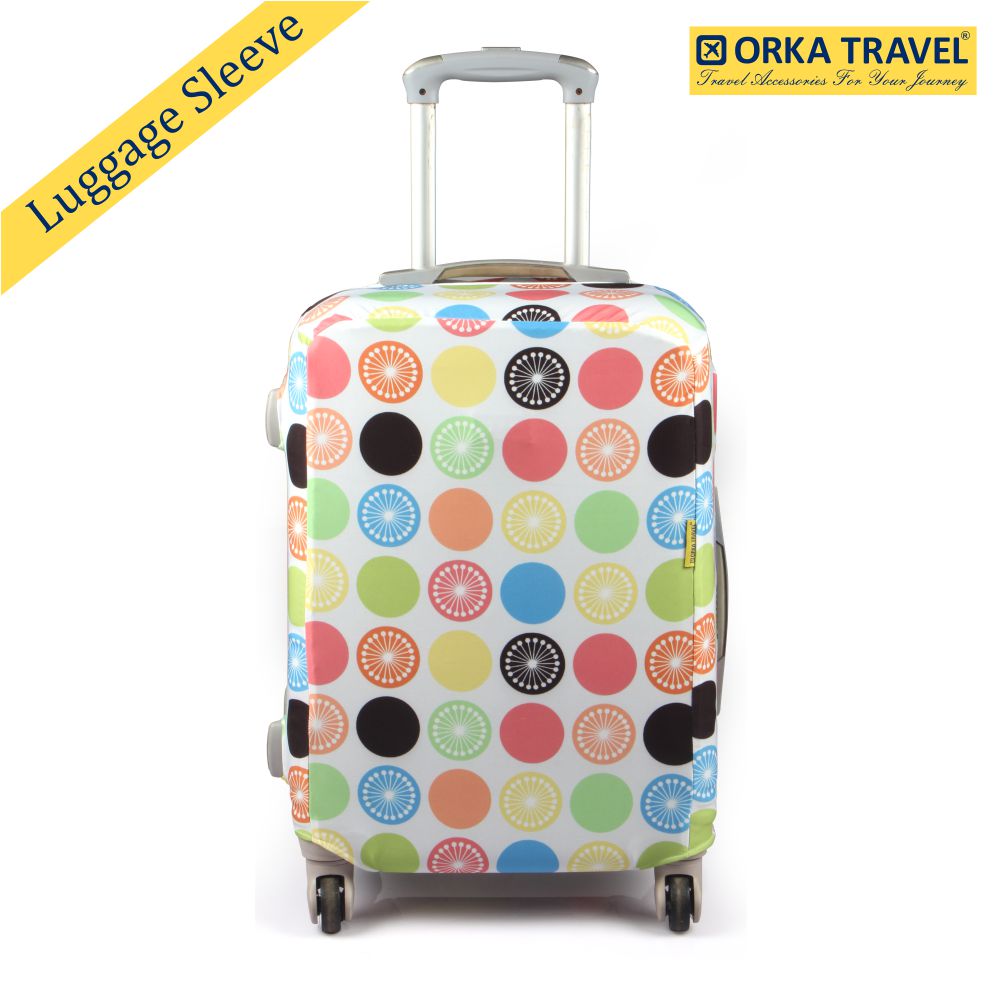 Orka Travel Luggage Cover Lemon